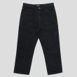 画像1: PASS~PORT.  " BLENDED RECYCLED COTTON WORKERS CLUB JEAN " - WASHED BLACK   (1)