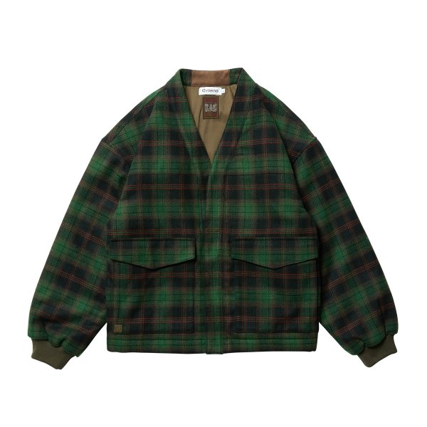 画像1: EVISEN " DOTERA DOWN JACKET (3M Thinsulate™︎) " - GREEN (1)