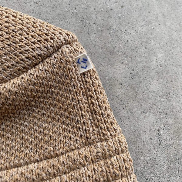 画像2: NOROLL " WASHI BUCKET HAT " - BEIGE (2)