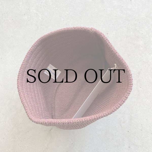 画像3: NOROLL " WASHI BUCKET HAT " - WINE (3)