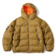 画像1: FTC " PERTEX® HOODED PUFFY JACKET " - CAMEL (1)