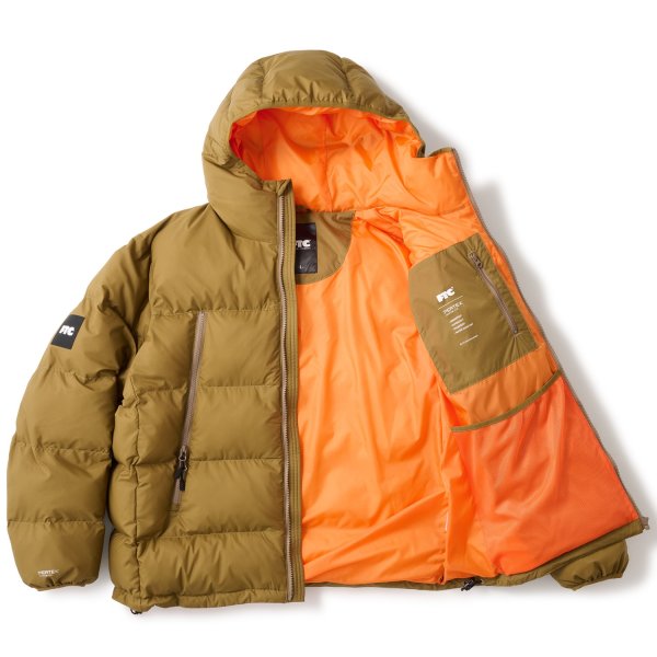 画像2: FTC " PERTEX® HOODED PUFFY JACKET " - CAMEL (2)