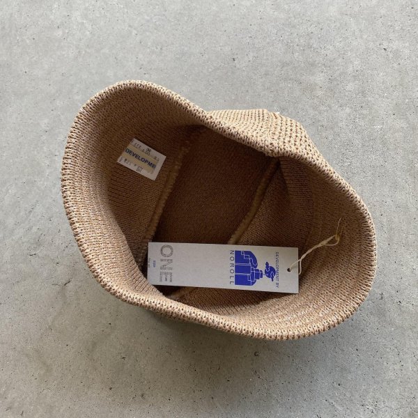 画像3: NOROLL " WASHI BUCKET HAT " - BEIGE (3)