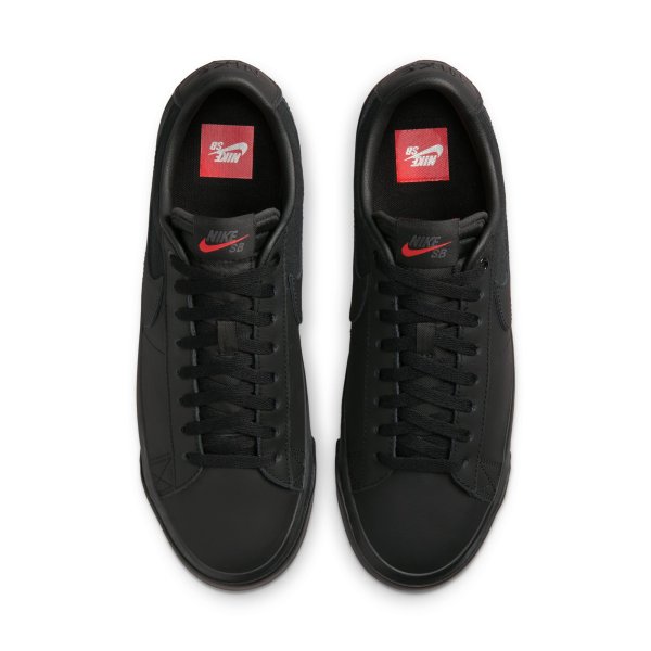 画像2: NIKE SB " ZOOM BLAZER LOW PRO GT ISO " - BLACK / BLACK (2)