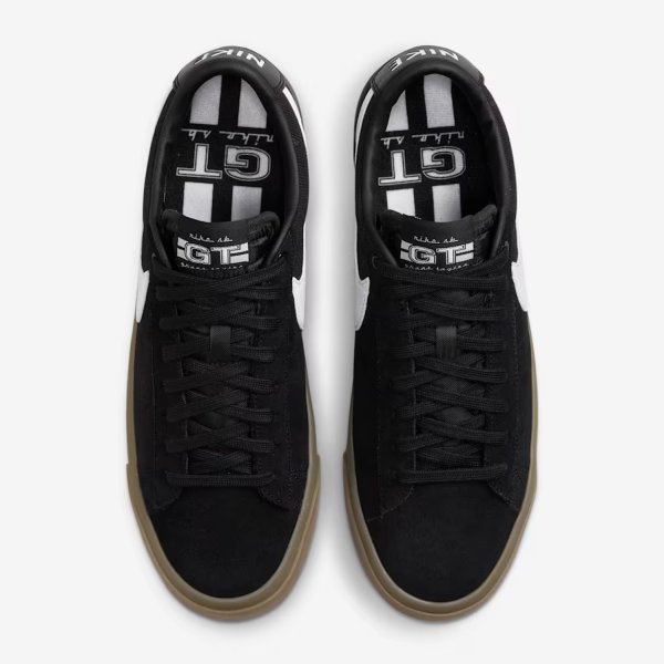 画像2: NIKE SB " ZOOM BLAZER LOW PRO GT " - BLACK / GUM (2)
