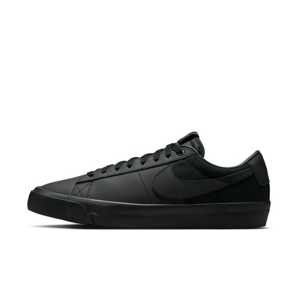 画像4: NIKE SB " ZOOM BLAZER LOW PRO GT ISO " - BLACK / BLACK (4)