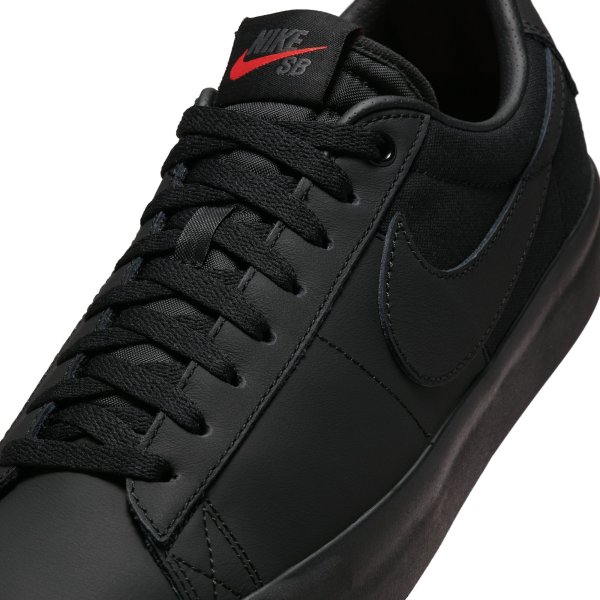 画像8: NIKE SB " ZOOM BLAZER LOW PRO GT ISO " - BLACK / BLACK (8)