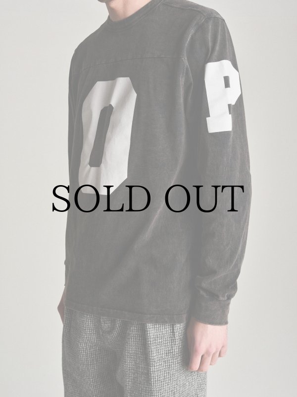 画像6: POP TRADING COMPANY " POP FOOTBALL LONGSLEEVE T-SHIRT " -  BLACK (6)