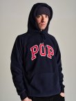 画像4: POP TRADING COMPANY " POP ARCH HOODED SWEAT " - NAVY (4)