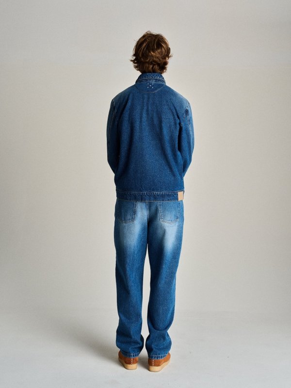画像6: POP TRADING COMPANY " POP DRS DENIM SEAM PANTS " - WASHED DENIM (6)