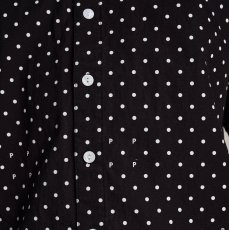 画像3: POP TRADING COMPANY " POP POLKADOT SHIRT " - BLACK/WHITE  (3)