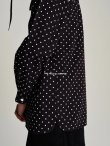 画像6: POP TRADING COMPANY " POP POLKADOT SHIRT " - BLACK/WHITE  (6)