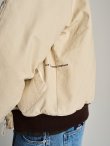 画像4: POP TRADING COMPANY " POP HOODED FLIGHT JACKET " - WHITE PEPPER  (4)