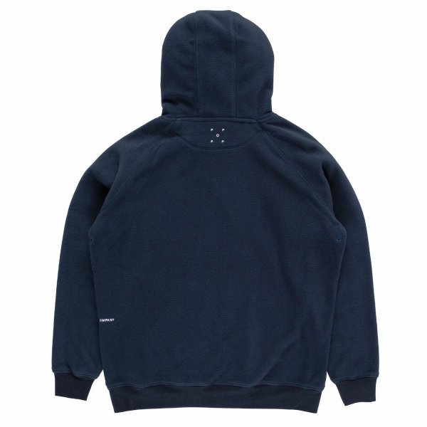 画像2: POP TRADING COMPANY " POP ARCH HOODED SWEAT " - NAVY (2)