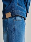 画像5: POP TRADING COMPANY " POP DRS DENIM SEAM PANTS " - WASHED DENIM (5)