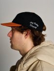 画像4: POP TRADING COMPANY "  O SIXPANEL HAT " - BLACK / CINNAMON STICK  (4)