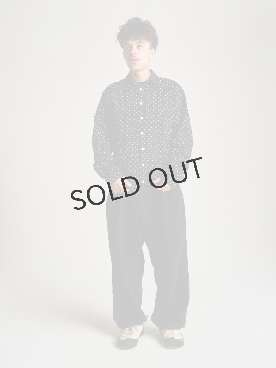 画像5: POP TRADING COMPANY " POP POLKADOT SHIRT " - BLACK/WHITE  (5)