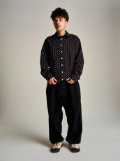 画像5: POP TRADING COMPANY " POP POLKADOT SHIRT " - BLACK/WHITE  (5)