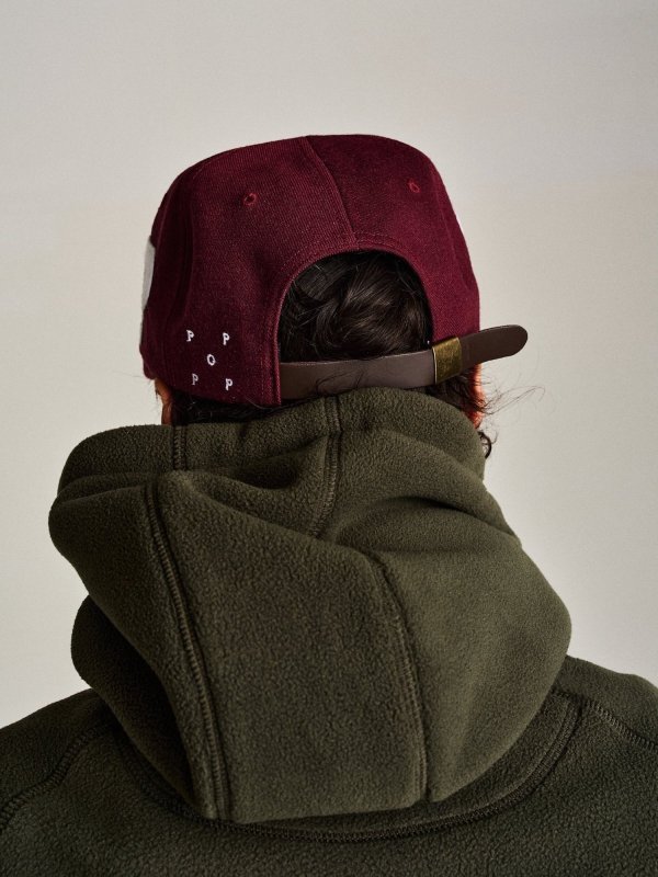 画像6: POP TRADING COMPANY " POP ARCH HOODED SWEAT " - DUFFEL GREEN (6)