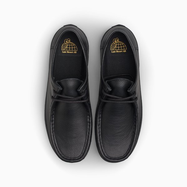 画像4: LAST RESORT AB " VM006 MOC " - LEATHER ( BLACK / BLACK ) (4)