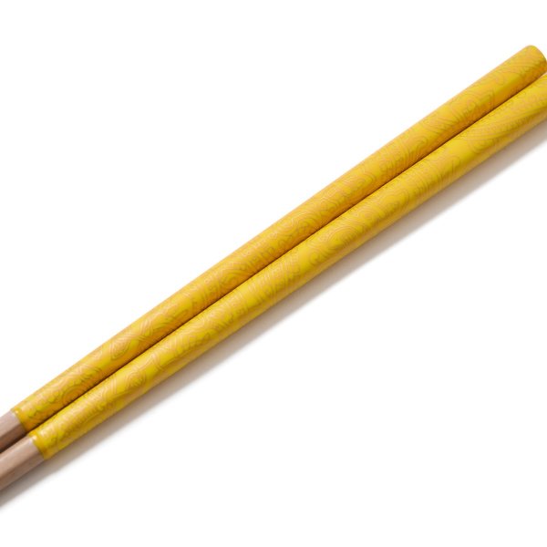 画像2: EVISEN SKATEBOARDS " PAISLEY CHOPSTICKS " - MUSTARD (2)