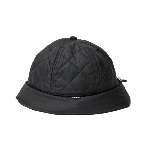 画像2: EVISEN SKATEBOARDS " VASE QUILT HAT " - BLACK (2)