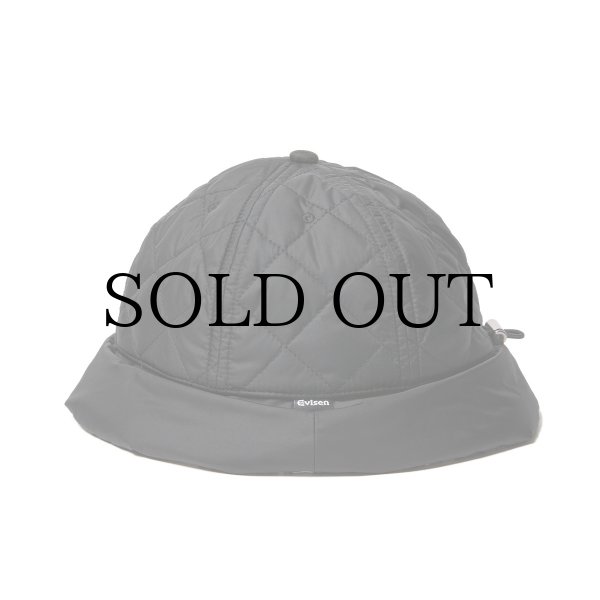 画像2: EVISEN SKATEBOARDS " VASE QUILT HAT " - BLACK (2)