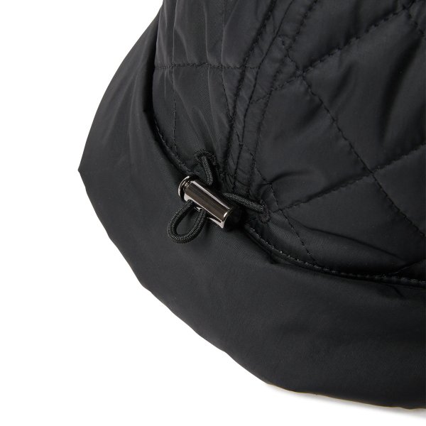 画像4: EVISEN SKATEBOARDS " VASE QUILT HAT " - BLACK (4)