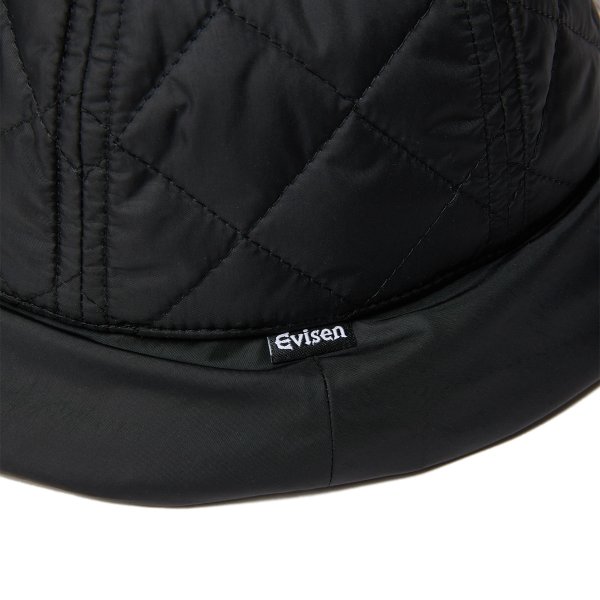 画像3: EVISEN SKATEBOARDS " VASE QUILT HAT " - BLACK (3)