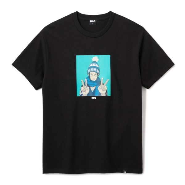 画像1: FTC " FTC x SAMURAI CHAMPLOO JIN TEE " - BLACK (1)
