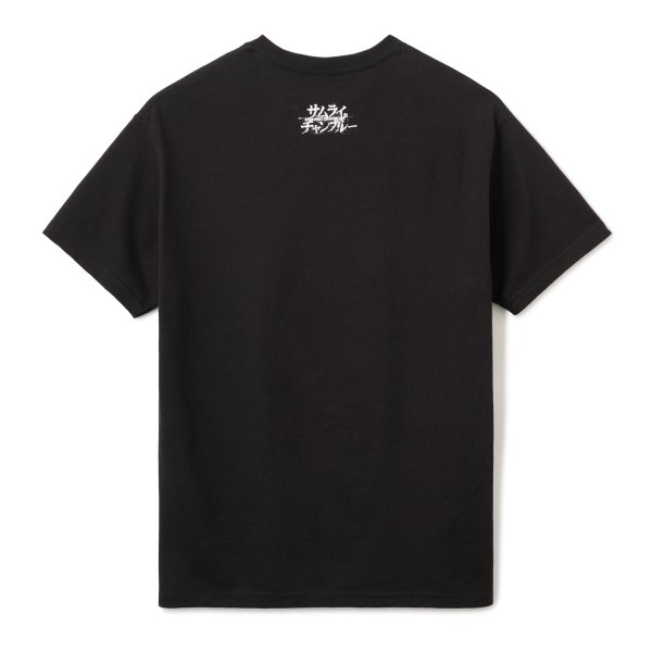 画像3: FTC " FTC x SAMURAI CHAMPLOO SUN FLOWER TEE " - BLACK (3)