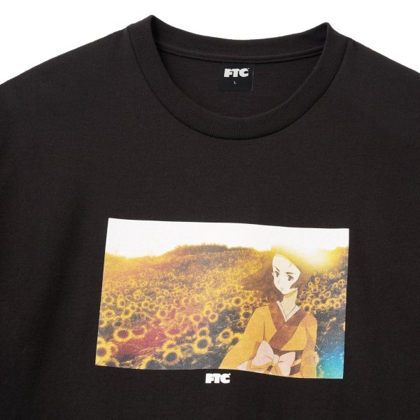 画像2: FTC " FTC x SAMURAI CHAMPLOO SUN FLOWER TEE " - BLACK (2)