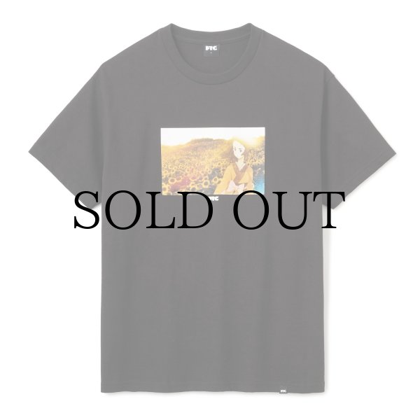画像1: FTC " FTC x SAMURAI CHAMPLOO SUN FLOWER TEE " - BLACK (1)