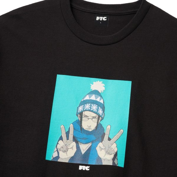 画像2: FTC " FTC x SAMURAI CHAMPLOO JIN TEE " - BLACK (2)