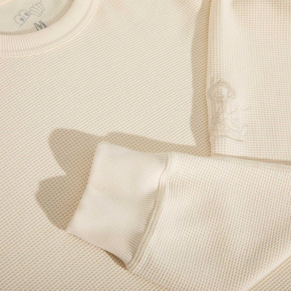 画像3: LAST RESORT AB " NICK THERMAL LS TEE " - VANILLA (Nick & Dane Collection) (3)