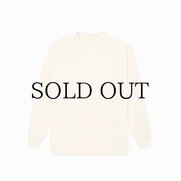 画像1: LAST RESORT AB " NICK THERMAL LS TEE " - VANILLA (Nick & Dane Collection) (1)