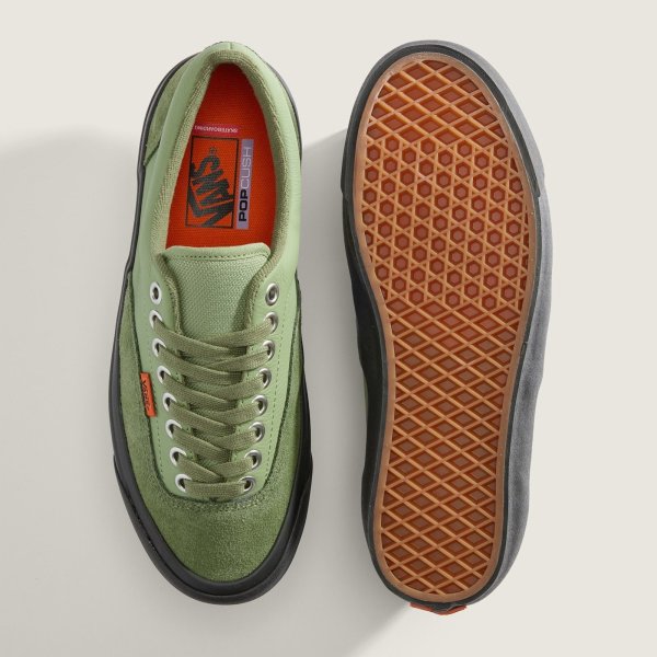画像3: VANS " SKATE ERA STUB "- OLIVE / BLACK (3)