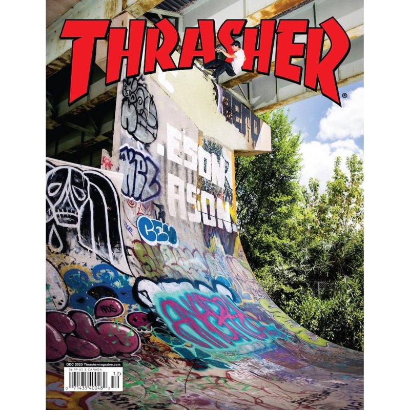 画像1: THRASHER " December 2025 "  #545 (1)