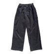画像1: COMFORTABLE REASON " STRAIGHT CORDS SLAKS " - CHARCOAL (1)