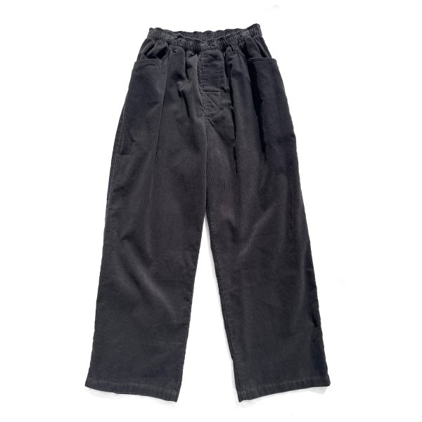 画像1: COMFORTABLE REASON " STRAIGHT CORDS SLAKS " - CHARCOAL (1)