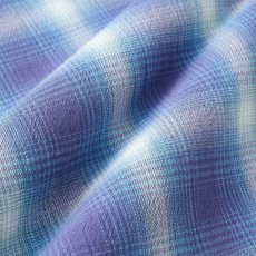 画像4: FTC " SHADOW PLAID SHIRT " - BLUE (4)