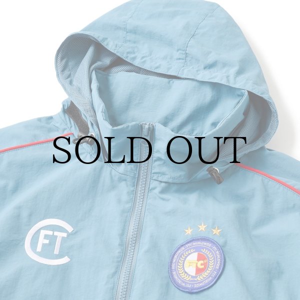 画像3: FTC " SUPPLEX® NYLON TRACK JACKET " - DUSTY BLUE (3)