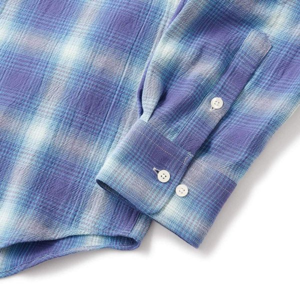 画像3: FTC " SHADOW PLAID SHIRT " - BLUE (3)
