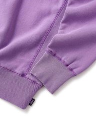 画像3: FTC " PIGMENT DYED SMALL BOX LOGO CREW NECK " - PURPLE (3)