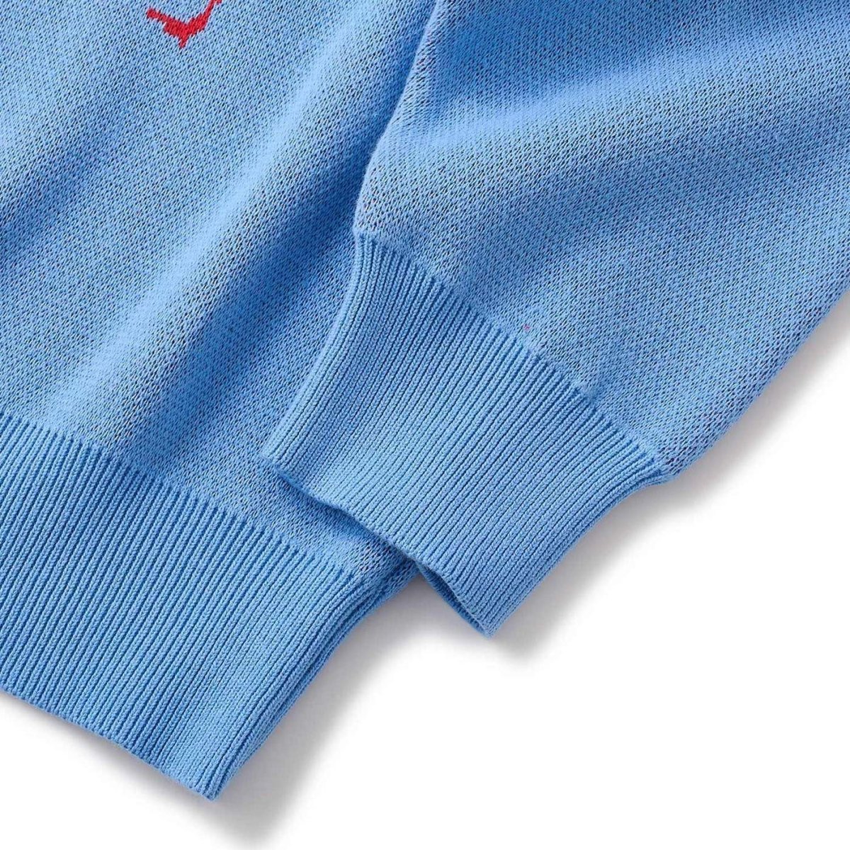 画像3: FTC " SMOKING RABBIT SWEATER " - LIGHT BLUE (3)