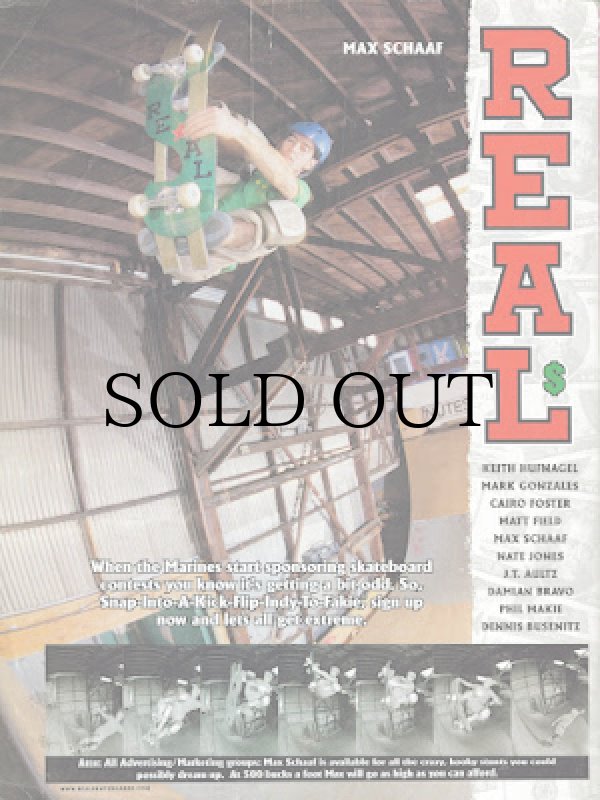 画像5: REAL " 4Q COLLECTION / MAX SCHAAF CUSTOM SNAPBACK " - BLACK CANVAS (5)