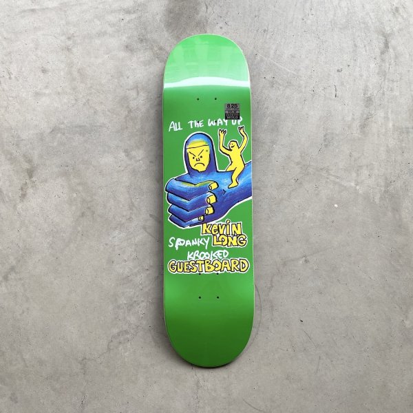 画像1: KROOKED " KEVIN LONG GUEST PRO MODEL " - 8.25 x 31.5inch ( DLX TRUE FIT )  (1)