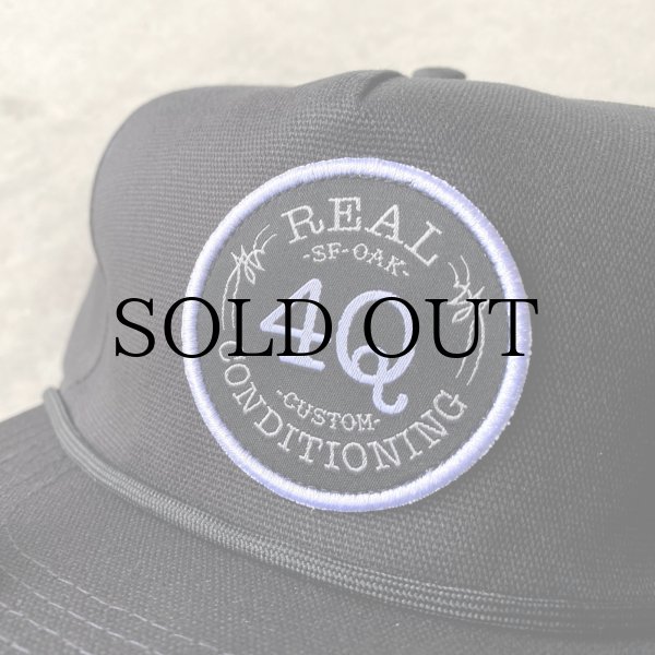 画像2: REAL " 4Q COLLECTION / MAX SCHAAF CUSTOM SNAPBACK " - BLACK CANVAS (2)