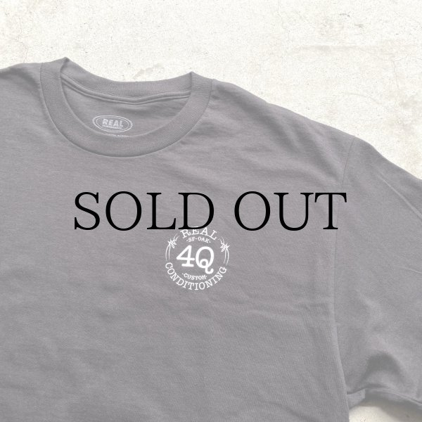 画像2: REAL " 4Q COLLECTION / MAX SCHAAF SS TEE" - BLACK (2)