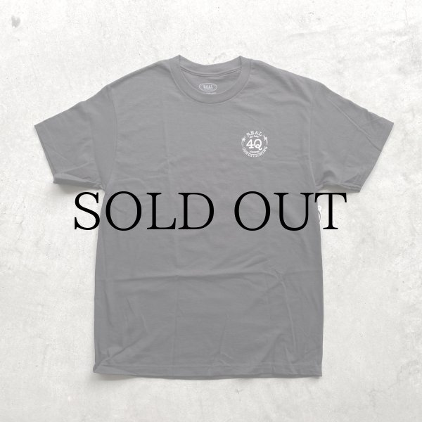 画像1: REAL " 4Q COLLECTION / MAX SCHAAF SS TEE" - BLACK (1)